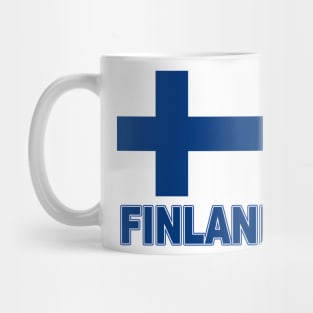 The Pride of Finland - Finnish Flag Design Mug